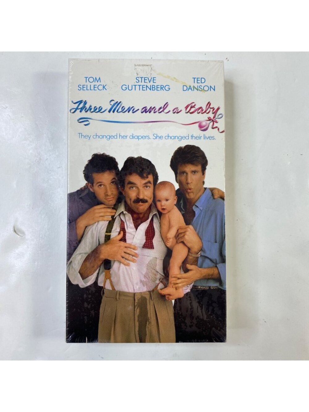 Three Men And A Baby VHS 1987 Comedy Tom Selleck Steve Guttenberg Ted Danson